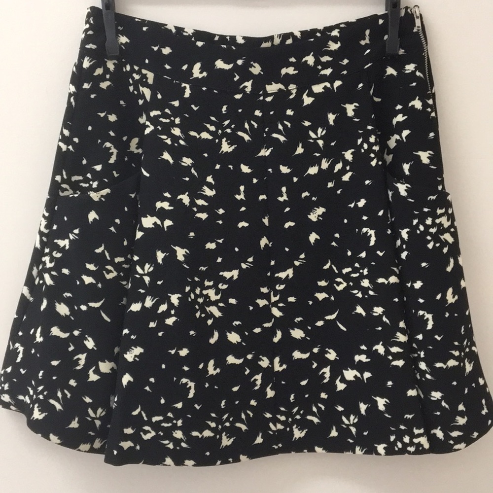 Cream & Black Skirt